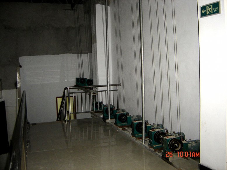 湖南省中醫學院體育館燈光音響與吊桿工程